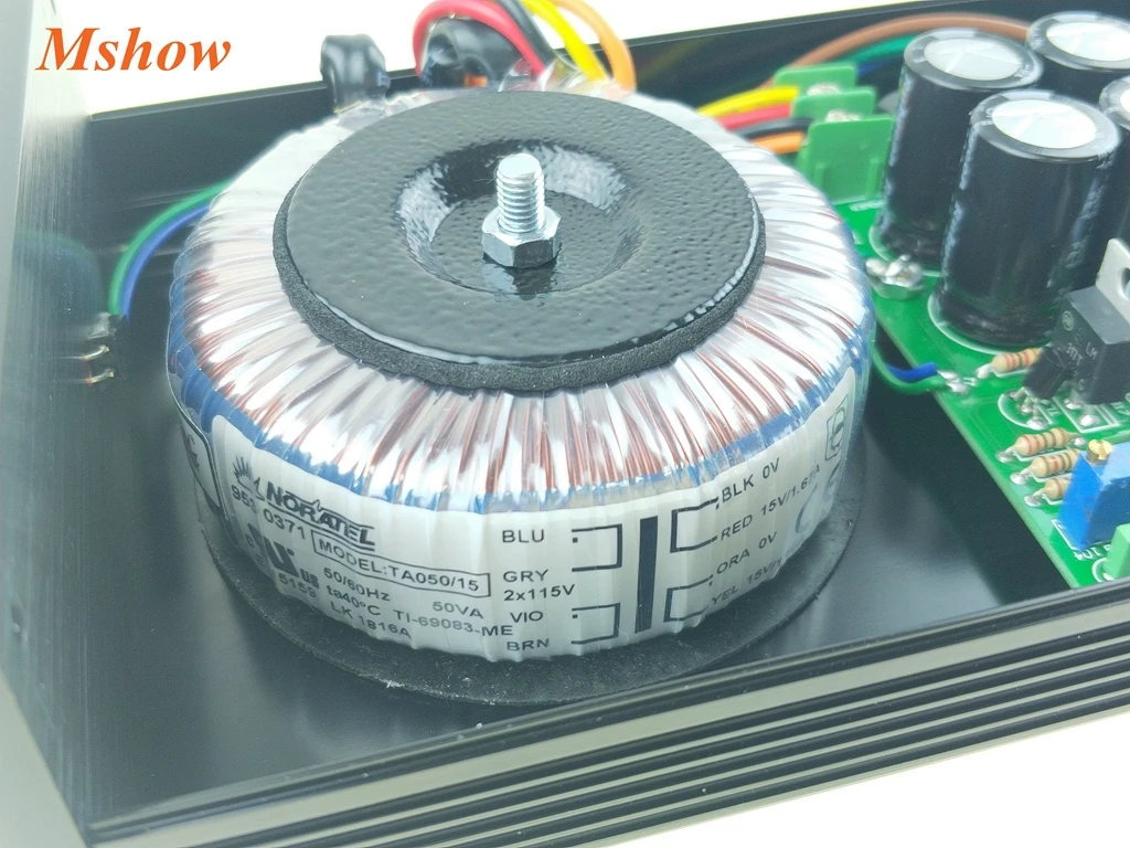 50W DC Линейный источник питания Регулятор Напряжения DC 12V 3.5A Модернизированный трансформатор NORATEL