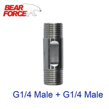 Соединитель адаптера для сопла пены снега/пенная пушка/генератор пены/пенообразователь высокого давления G1/4 резьбовое соединение