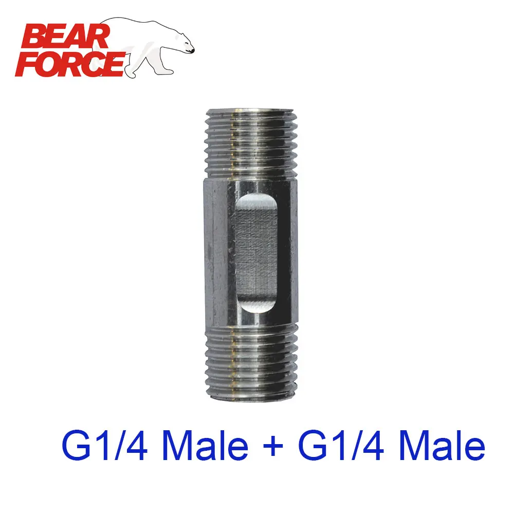 

Adapter Connector for Snow Foam Nozzle/ Foam Cannon/ Foam Generator/ High Pressure Soap Foamer G1/4 Thread Connection