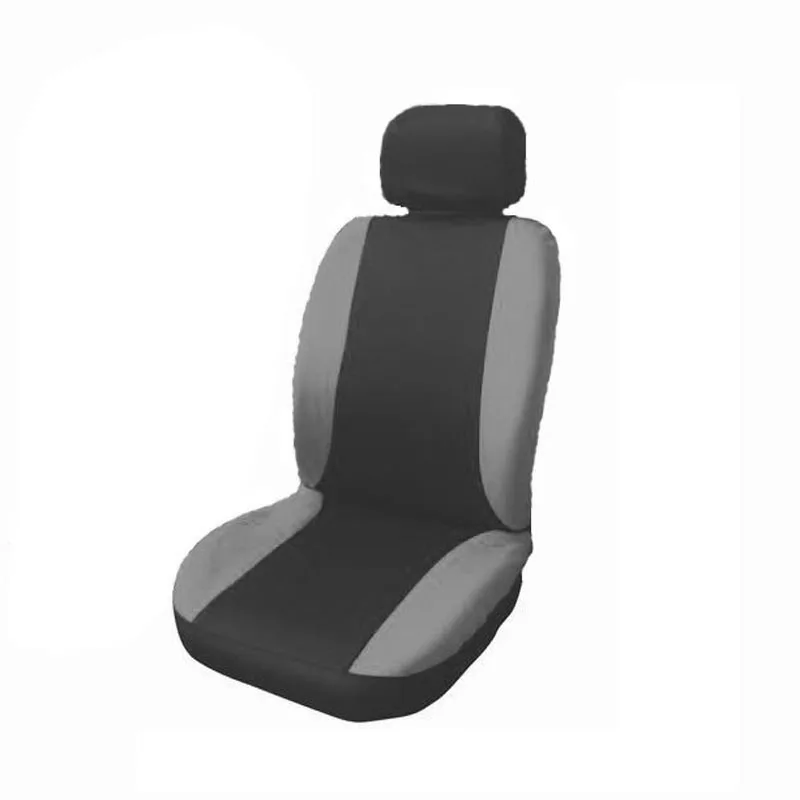 Универсальные чехлы для автомобильных сидений, аксессуары для интерьера, подходит для большинства брендовых чехлов для автомобильных сидений, защита для автомобильных сидений - Название цвета: 2pcs grey