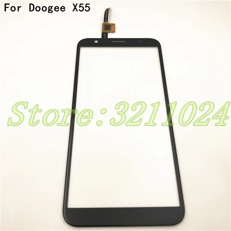

5.5inch Touch Panel Sensor Touch Screen Digitizer For Doogee X55 Touch Screen Digitizer Front Glass Panel Sensor No LCD+Tools