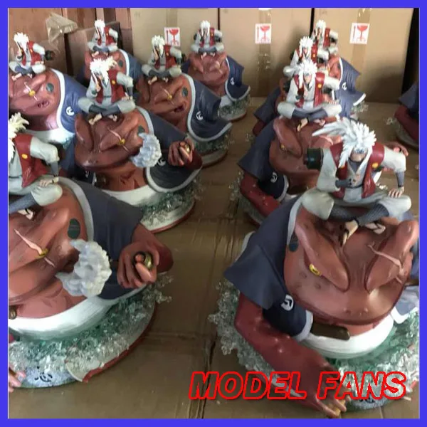 MODEL FANS copy STR NARUTO Jiraiya and Gama-Bunta GK resin made statue for Collection