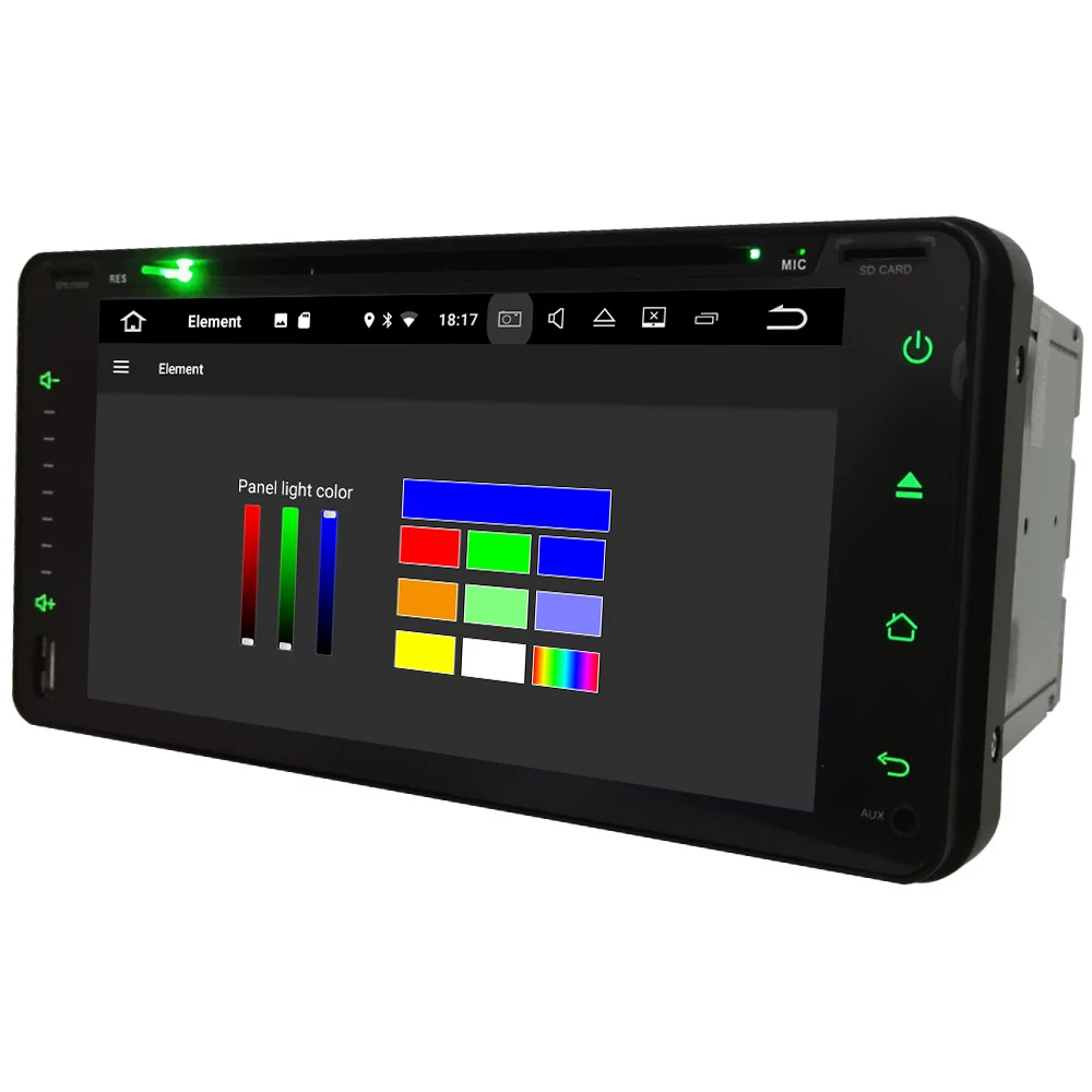 Sale KLYDE 4G Android 8 Octa Core 4GB+32GB Car DVD Multimedia Player For Toyota Corolla EX Camry RAV4 Prado Vios Rush 4Runner Tundra 2