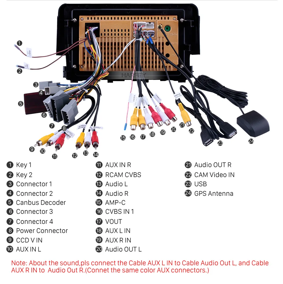 Sale Harfey car Radio for Honda Civic 2016 9" Android 8.1 HD Touchscreen GPS Navi support Carplay DVR OBD Rearview camera bluetooth 16