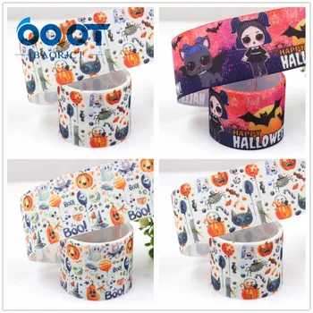 

1-1/2 inch 38mm Halloween series Printed grosgrain ribbon , 10 yards DIY handmadeHair accessories Material wedding gift wrap