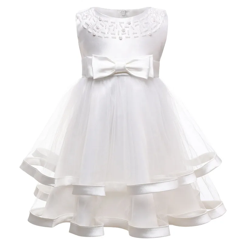 Elegant Beading Baby Girls Dress Kids Wedding Party Princess Ball Gown Fashion Girls Party Evening Dresses For Children Clothes (7)