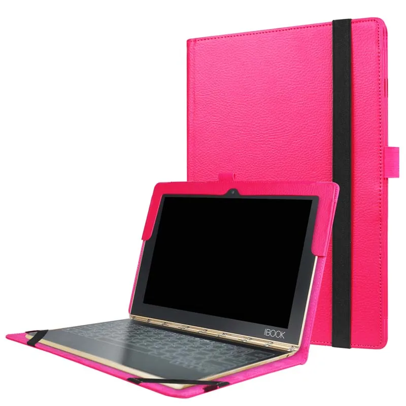 Ультратонкий чехол книжка для Lenovo Yoga Book 2016 защитная подставка из искусственной