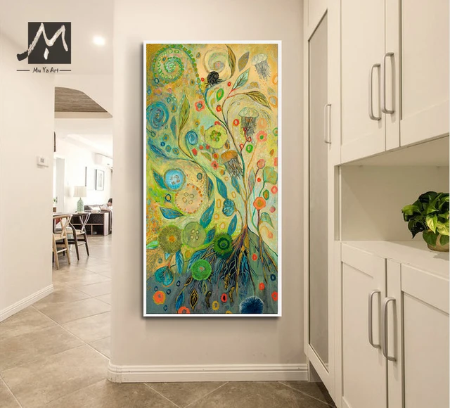 Buy High quality hand painted oil painting vertical