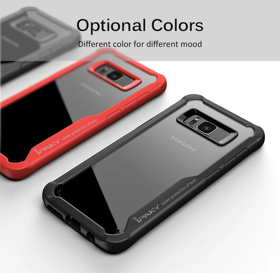 Новейший IPAKY удивительный дизайн Высокое качество силиконовый чехол для samsung Galaxy S8/S8 plus классный серийный мягкий чехол