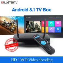 Leadcool R2 Android tv Box 1G/8G 2G/16G RK3229 Mali400MP Поддержка 2,4G wifi HDMI 2,0 Ethernet 100M медиаплеер для Smart tv Box