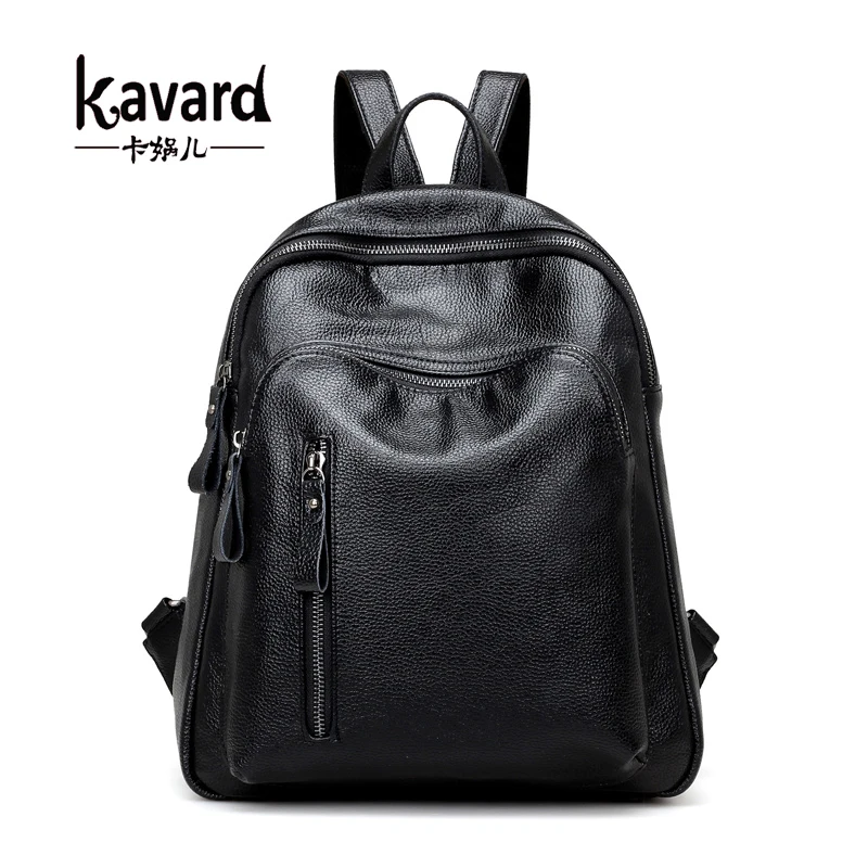 Kavard модный рюкзак для женщин школьные сумки подростков черные маленькие рюкзаки