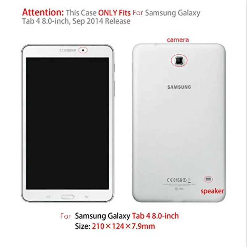 Чехол для Samsung Galaxy Tab 4 8 0 дюймов SM T330 T331 T335 T337 чехол 360 полный защитный мягкий TPU