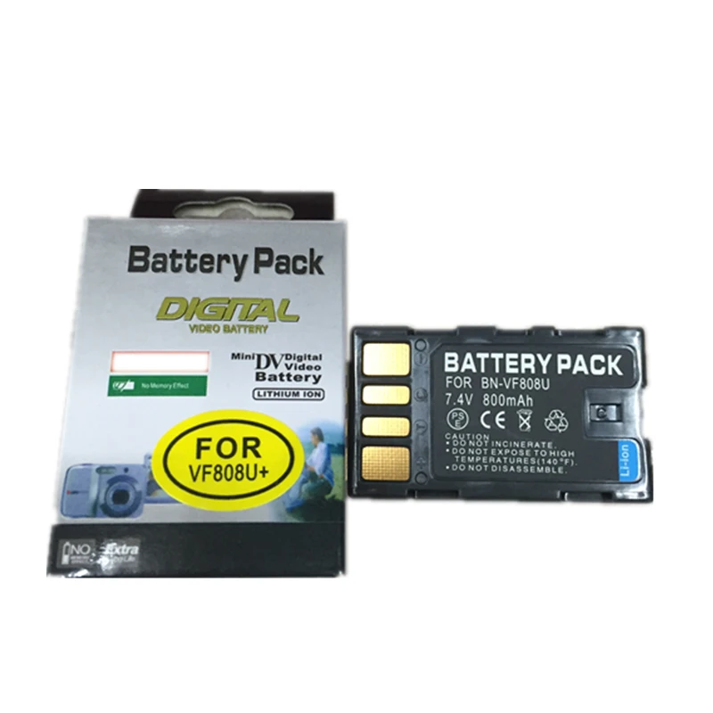 

BN-VF808U BN VF808 Digital Camera Battery BNVF808 For JVC GR-D250 GR-DF590 GR-X5 GZ-MG40 GZ-MG50 DSC-E6 DSC-J4 GR-D270 GR-D271