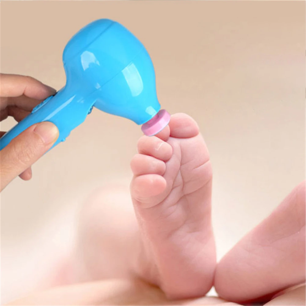 Электрический детский триммер для ногтей Детские Ножницы Уход за ногтями для младенцев безопасный клипер для ногтей Резак для детей новорожденный маникюрный триммер для ногтей Newbron
