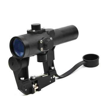 

Tactical Hunting SVD Dragunov Optics 1X24 Red Illuminated Rifle Scope Airsoft Red Dot Sight Sniper Gear Fit Ak