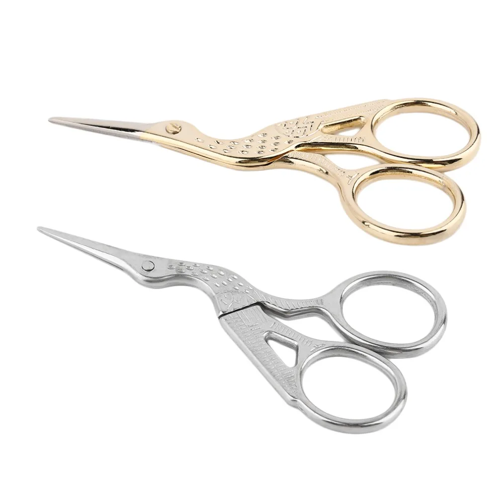 Professional Trimming Sewing Scissors Stainless Steel Vintage Embroidery Scissors Clipper Yarn