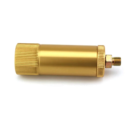300 бар 4500PSI ручной насос высокого давления воздушный фильтр для пейнтбола PCP насос водоотделитель M10x1 Резьба 50 см шланг 8 мм - Цвет: gold1 filter only