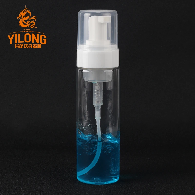 

Tattoo Blue Soap Green Algae Foam Bottle Tattoo Health Cleaning Products Heterodox Tattoo Equipment Foam Bottle