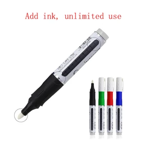 Чернильные стираемые маркеры для белой доски, цветные маркеры, маркеры для рисования, магнитные канцелярские принадлежности - изображение