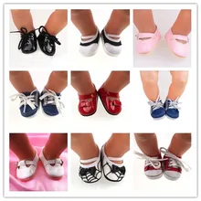 9 new style shoes Wear fit 43cm Baby Born zapf, Children best Birthday Gift free shipping