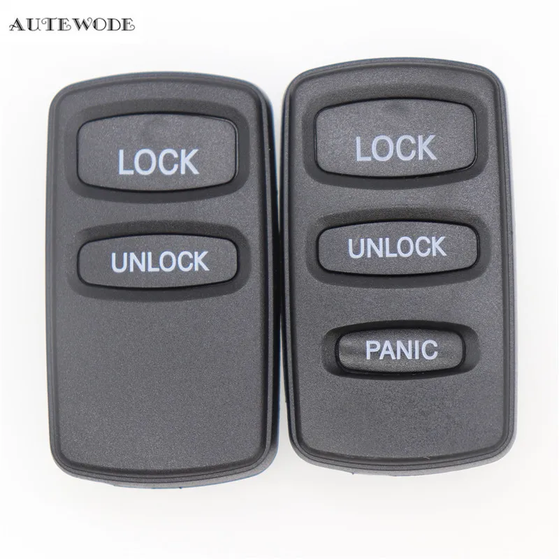 

AUTEWODE Replacement 2 3 Buttons Remote Control Key Shell Case For Mitsubishi Lancer Outlander Pajero V73 Galant Fob Key Cover
