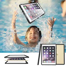 Высокое качество водонепроницаемый снегозащитный Дайвинг фотография Чехол для iPad 6 pro 9," Водонепроницаемый Чехол для iPad Air 2 9,7" черный