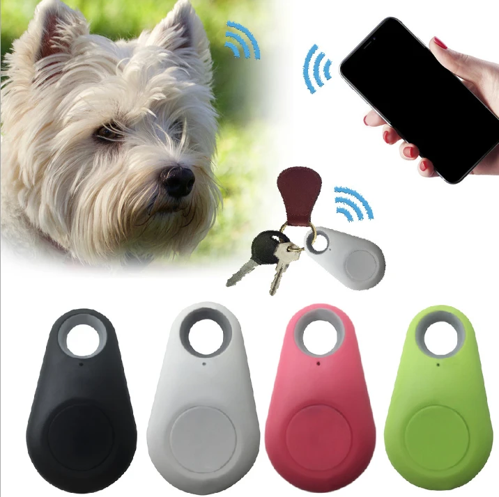 

Pets Smart Mini GPS Tracker Anti-Lost Waterproof Bluetooth Tracer For Pet Dog Cat Keys Wallet Bag Kids Trackers Finder Equipment