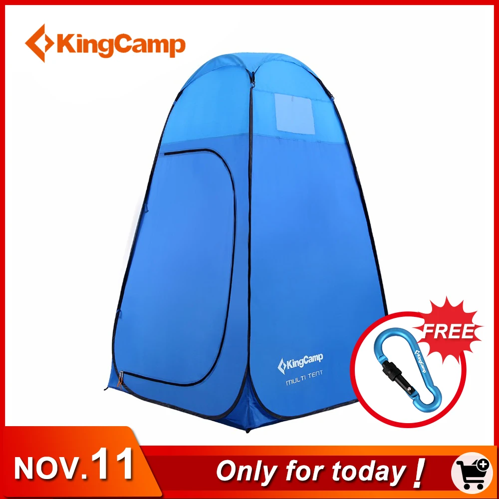 

KingCamp Automatic Toilet Shower Tent Ultralight Portable Single Moving Folding Tents for Summer Changing Room Hiking Camping