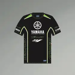 2018 Новая мода гоночная одежда для Yamaha черный Джерси для мотокросса GP футболка спортивная одежда