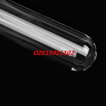 

1PCS Round Bottom Test tubes lab 30x200mm clear glass flat head
