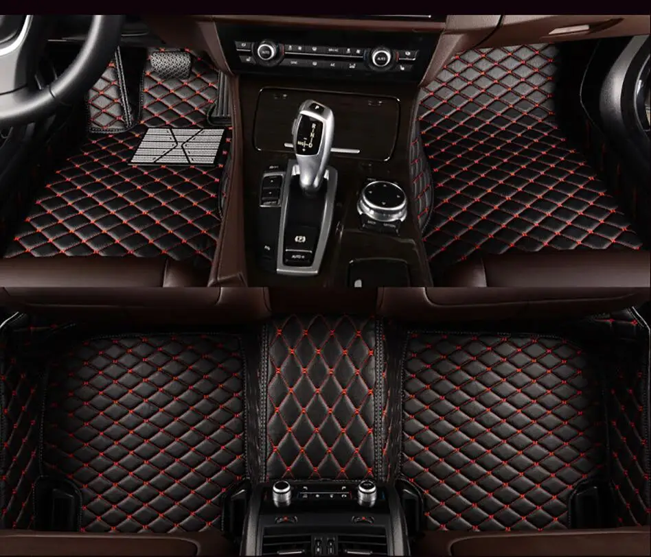 

Mili Mat Leather Car Floor Mats For Kia Ceed 2009-2012 2013 2014 2015 2016 2017 2018 Custom Foot Pads Automobile Carpet Cover
