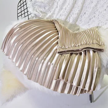 

2019 skirt autumn and winter new chic high waist retro-Hong Kong style ulzzang fashionable half-length skirt woman winter