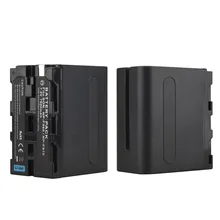 2018 Replacement Li-ion Battery For Sony 7.2V 7800mAh Rechargeable Digital Battery NP F960 F970 for Sony NP-F960 NP-F970 Camera