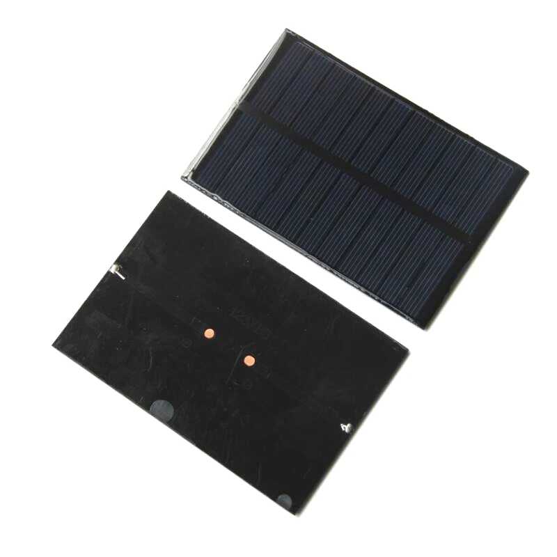 BUHESHUI 1,8 Вт 5,5 В Солнечная сотовая солнечная панель модуль DIY Солнечное системное зарядное устройство поликристаллическая эпоксидная смола 123*83*3 мм 5 шт