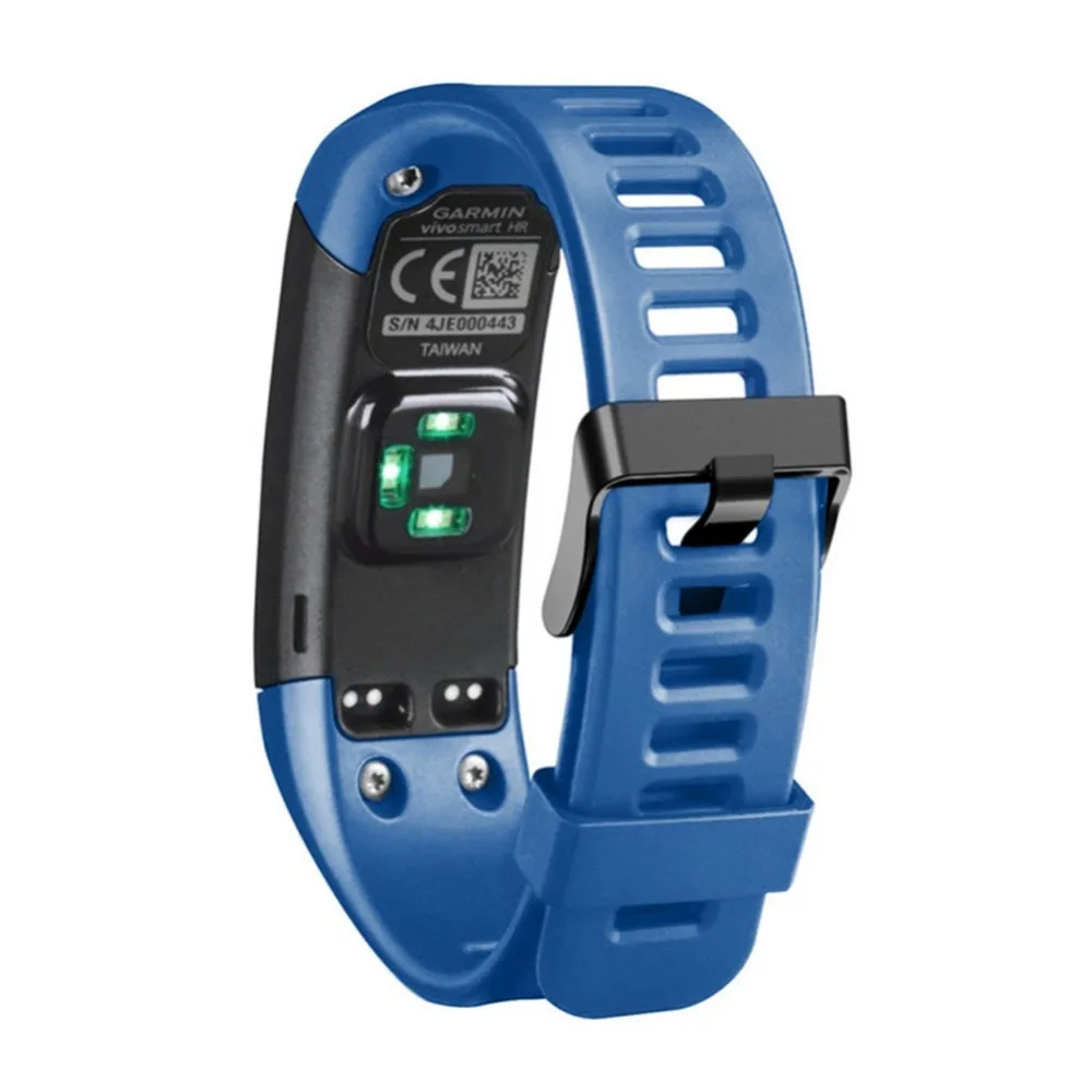 Сменный мягкий силиконовый браслет ремешок для Garmin Vivosmart HR 17Dec21 Прямая поставка Горячая Распродажа