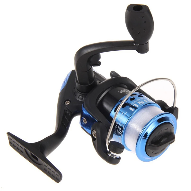 Fishing Reals Aluminum Body Spinning Reel High Speed G-Ratio 5.21 Fishing Reels with Line Copper rod rack drive Fish Tools #FS4 (34)