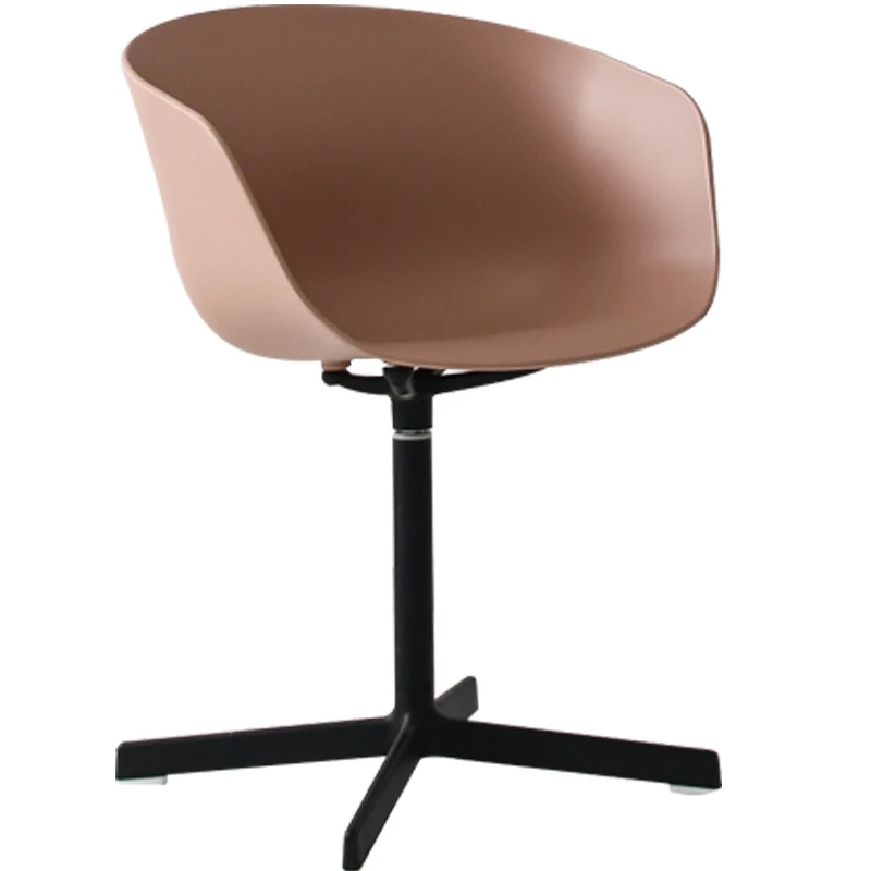 Современный классический дизайн мода Ins нордическая популярная Лофт металлическая алюминиевая основа мягкое цветное Сиденье Поворотный офисный кабинет компьютерное кресло 1 шт