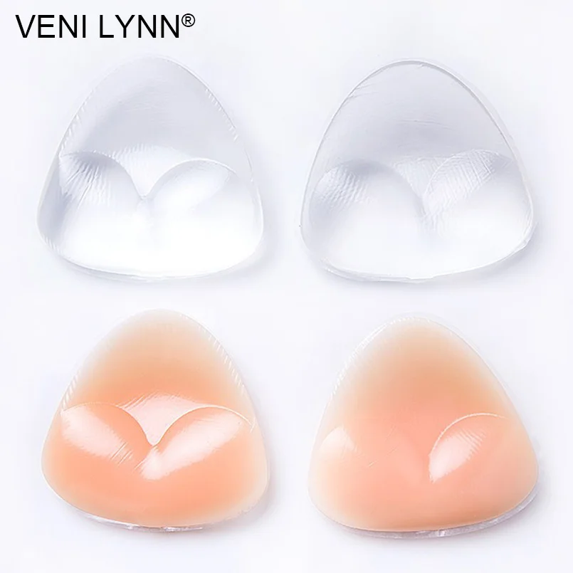 VENI LYNN 122 г/пара мягкий силиконовый треугольный бюстгальтер подушечки для