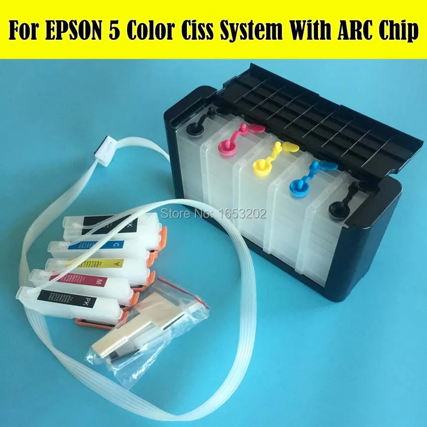 

1 Set T2601/T2611-T2614 Continuous Ink Supply System For EPSON XP-510/XP-720/XP-625/XP-620/XP-520/XP-820 Printer Ciss