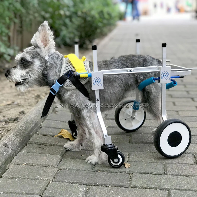 

Dog Walking Wheels Stroller Dog Rehabilitation Training Wheelchair Support Adjustable Disabled Walking Auxiliary Trainer For Dog