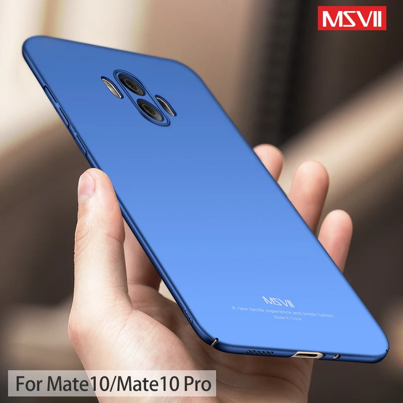 Чехол s для mate 10 MSVII, Жесткий Чехол из поликарбоната с полной защитой, Ультратонкий матовый чехол для huawei mate 10 mate 10 Pro Lite, чехол для телефона