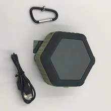 Outdoor Waterproof Speaker Wireless Metal Belt Bluetooth Speaker Player Rain-Proof Portable Speaker High Quality 3Colors