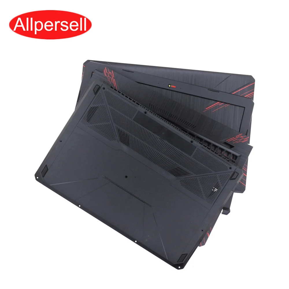 Kopen Laptop Cover Voor ASUS FX80 FX80G FX504 FX504G LCD back shell Scherm grens palmrest case bottom shell