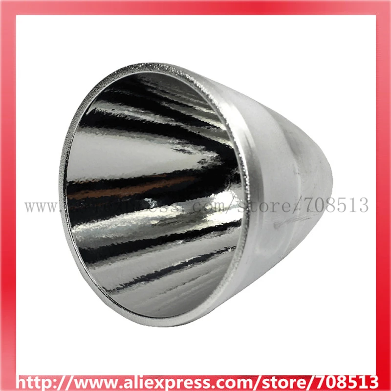 55 мм (D) x 50 (H) ОП алюминиевый отражатель для Cree XM L / XHP светодиодный|reflectors for leds|xm-l