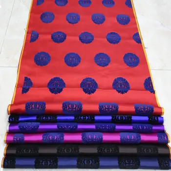 

Chinese style Tang costume Mongolia robe Tibetan film TV stage costume fabric decoration hand-made spinning dragon cloth.