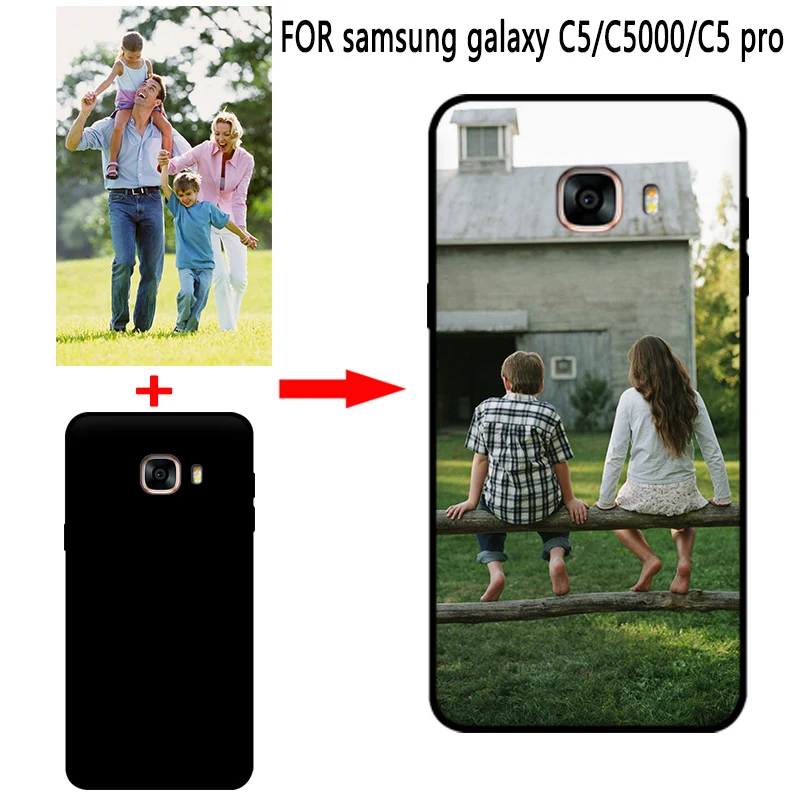 mosirui Personalized Customized DIY Case For samsung galaxy C5 C5000 C5pro HD UV Printing Cover Soft TPU Silicone Back | Мобильные