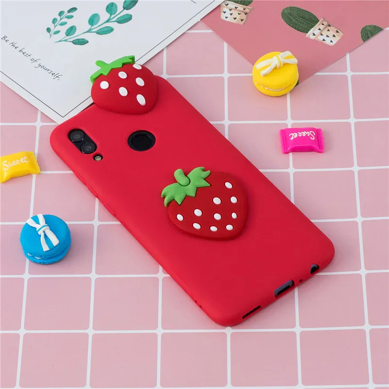 Huawei P Smart чехол для Coque huawei P Smart Psmart чехол 3D единорог кукла игрушки Мягкий силиконовый чехол для телефона s Etui