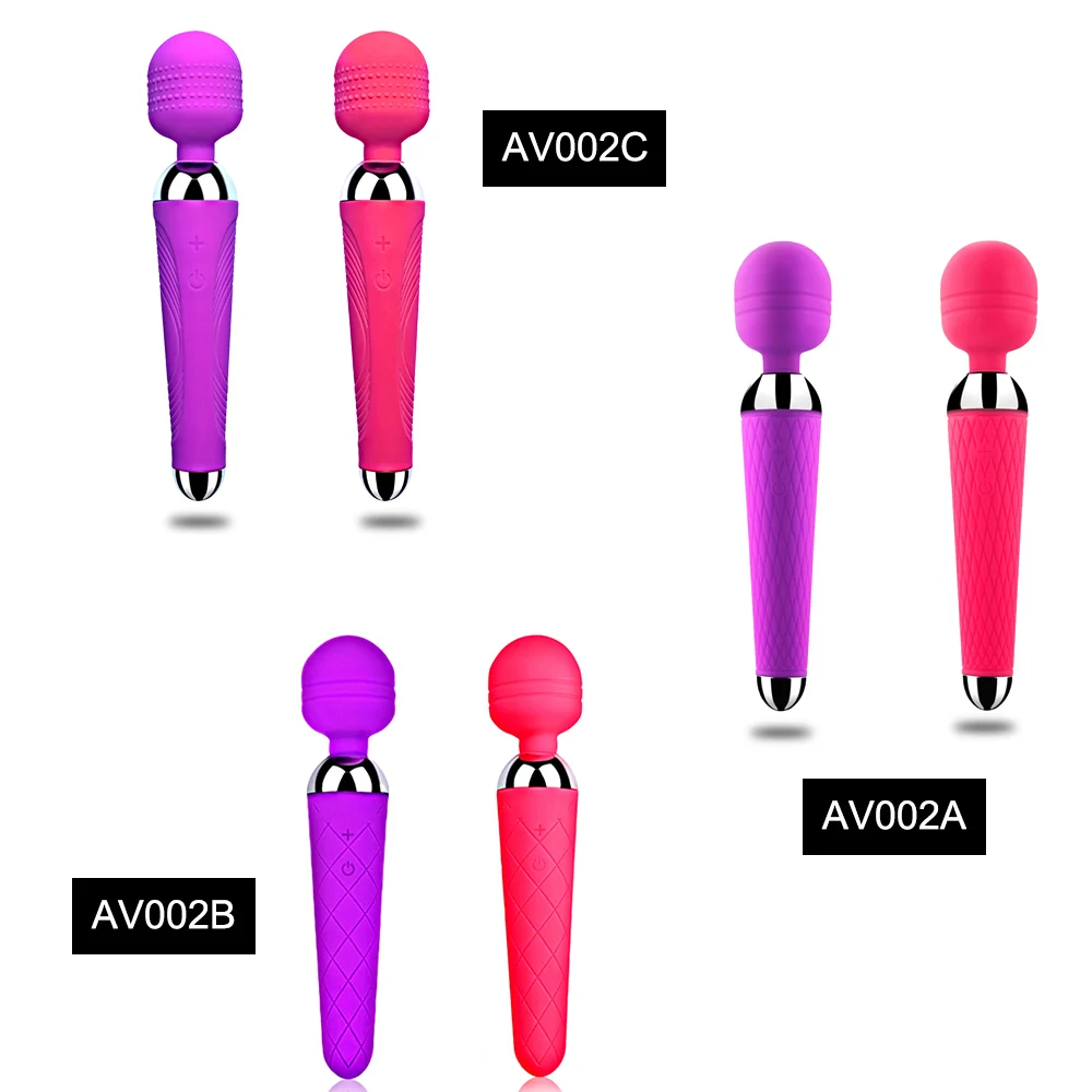 Wireless Dildos AV Vibrator Magic Wand for Women Clitoris Stimulator USB Rechargeable Massager Goods Sex Toys for Adults 18 HTB1P3YkajzuK1RjSsppq6xz0XXaH