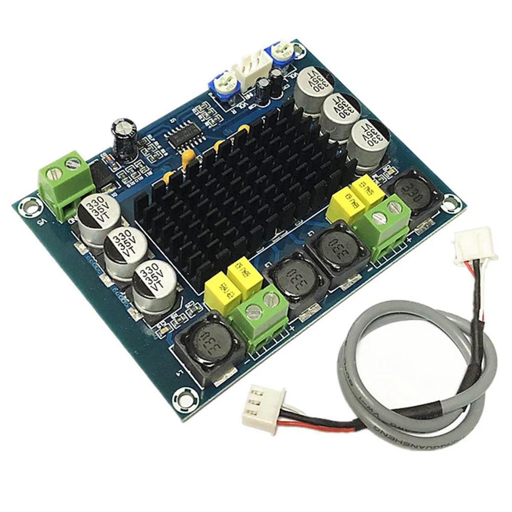 

2 X 120W Module Part Electronic Sound Amplifier Board Two Channel Easy Install Lightweight High Power Space Saving Audio Digital