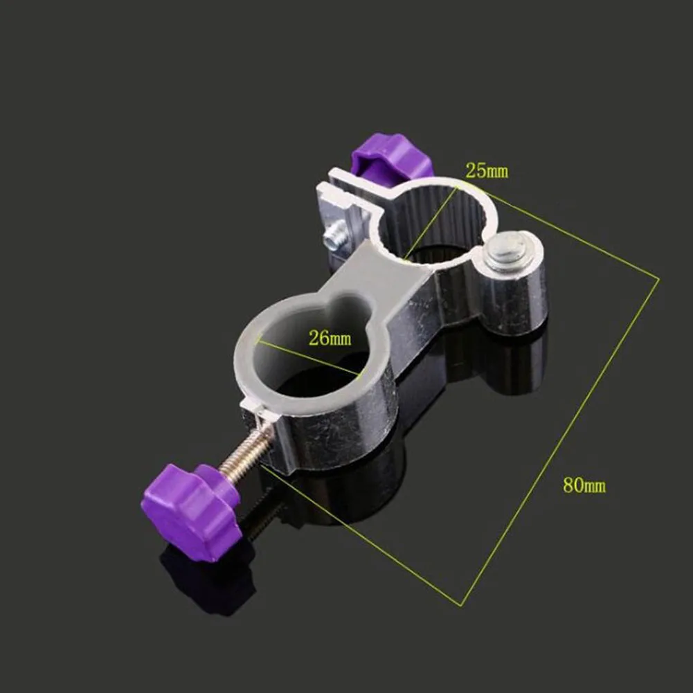 Алюминиевый сплав инструменты зажим держатель кронштейнов на открытом воздухе легко установить фиксированный зонтик стенд универсальные аксессуары крепление рыболовное кресло